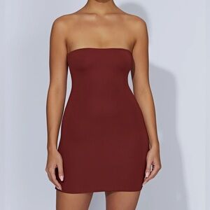 New Meshki Stella strapless mini dress in S